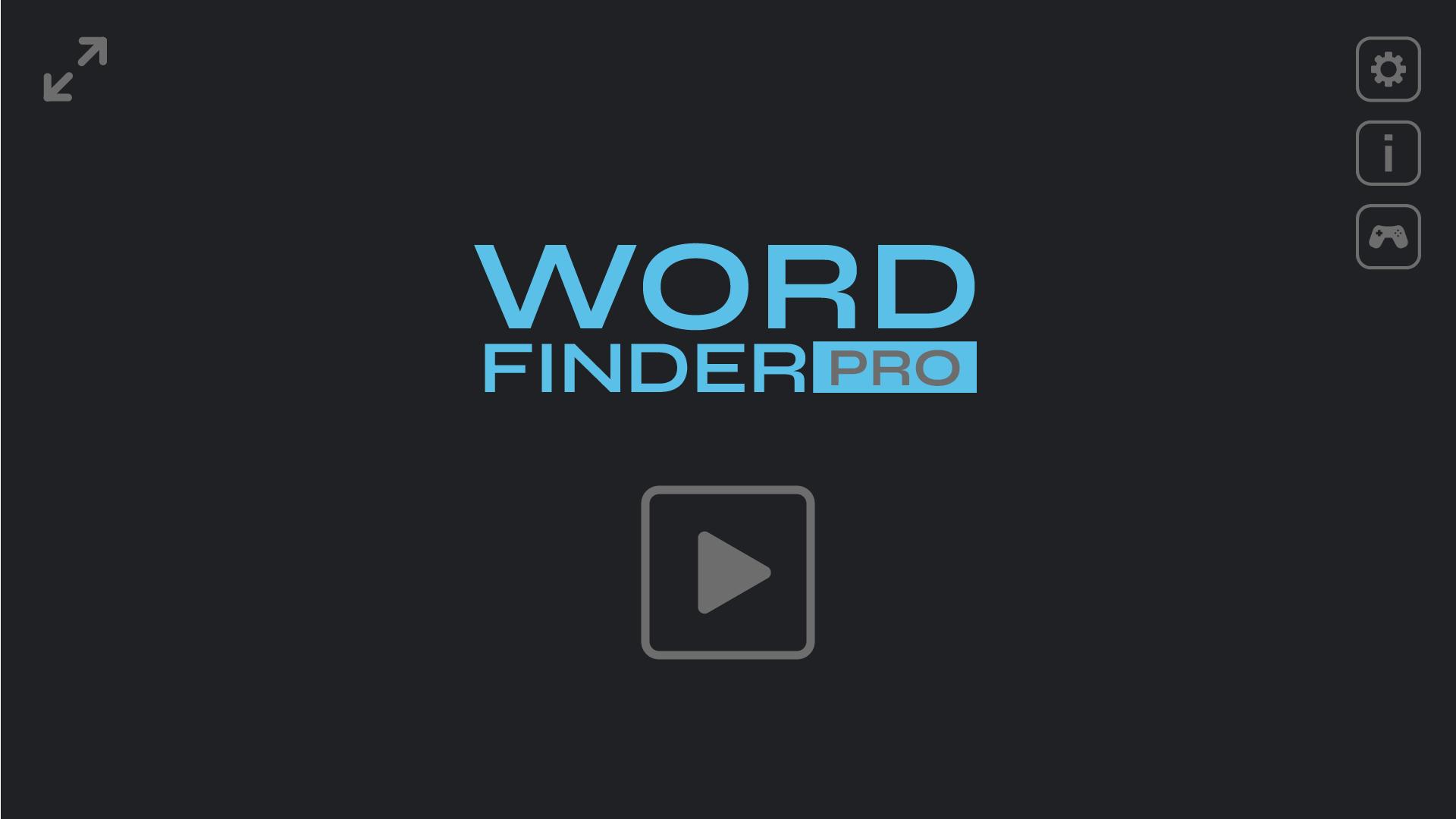 Word Finder Pro